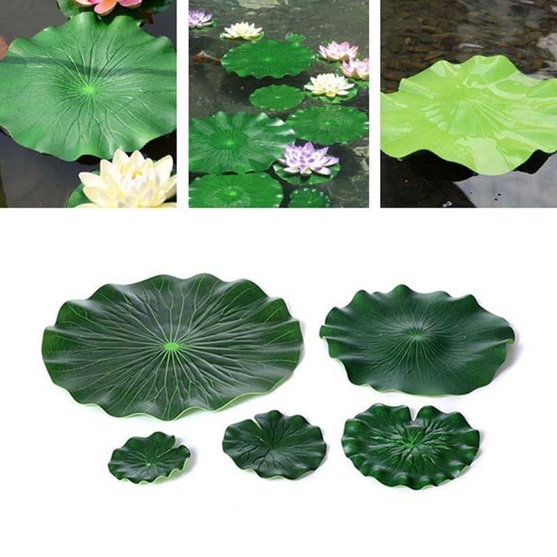 2026 Artificial Water Lily Lot - Marine Fish Tank ulasan dan harga