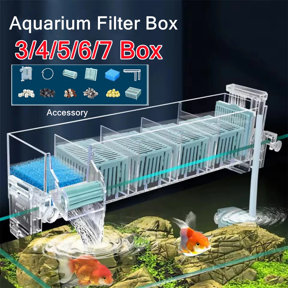 220V Aquarium Wall-Mounted Wat - Reef Tank Filter ulasan dan harga